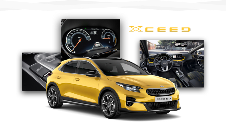 Rodina vozů KIA Ceed - XCeed