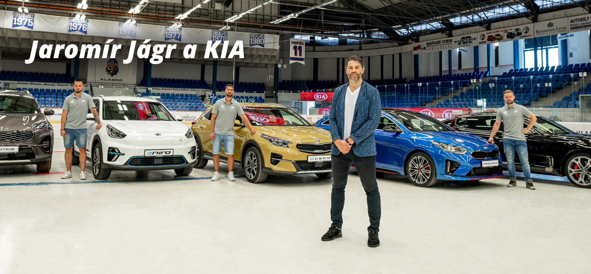 Kia Klado - Kia u zimního stadionu